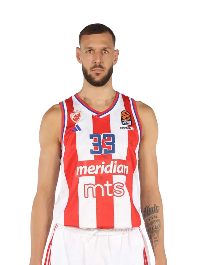 Euroleague/Crvena-Zvezda/Uroš-Plavšić/