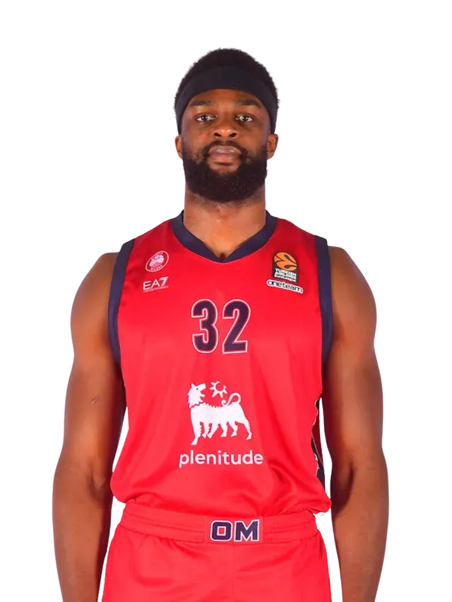 Euroleague/Olimpia-Milano/Josh-Nebo/